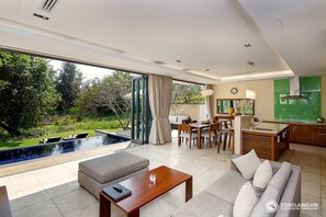 The Ocean Villa | Living area | LCD TV