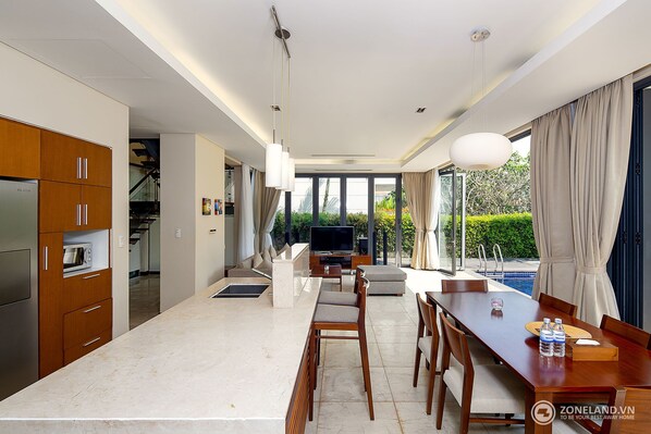 The Ocean Villa | Living area | LCD TV