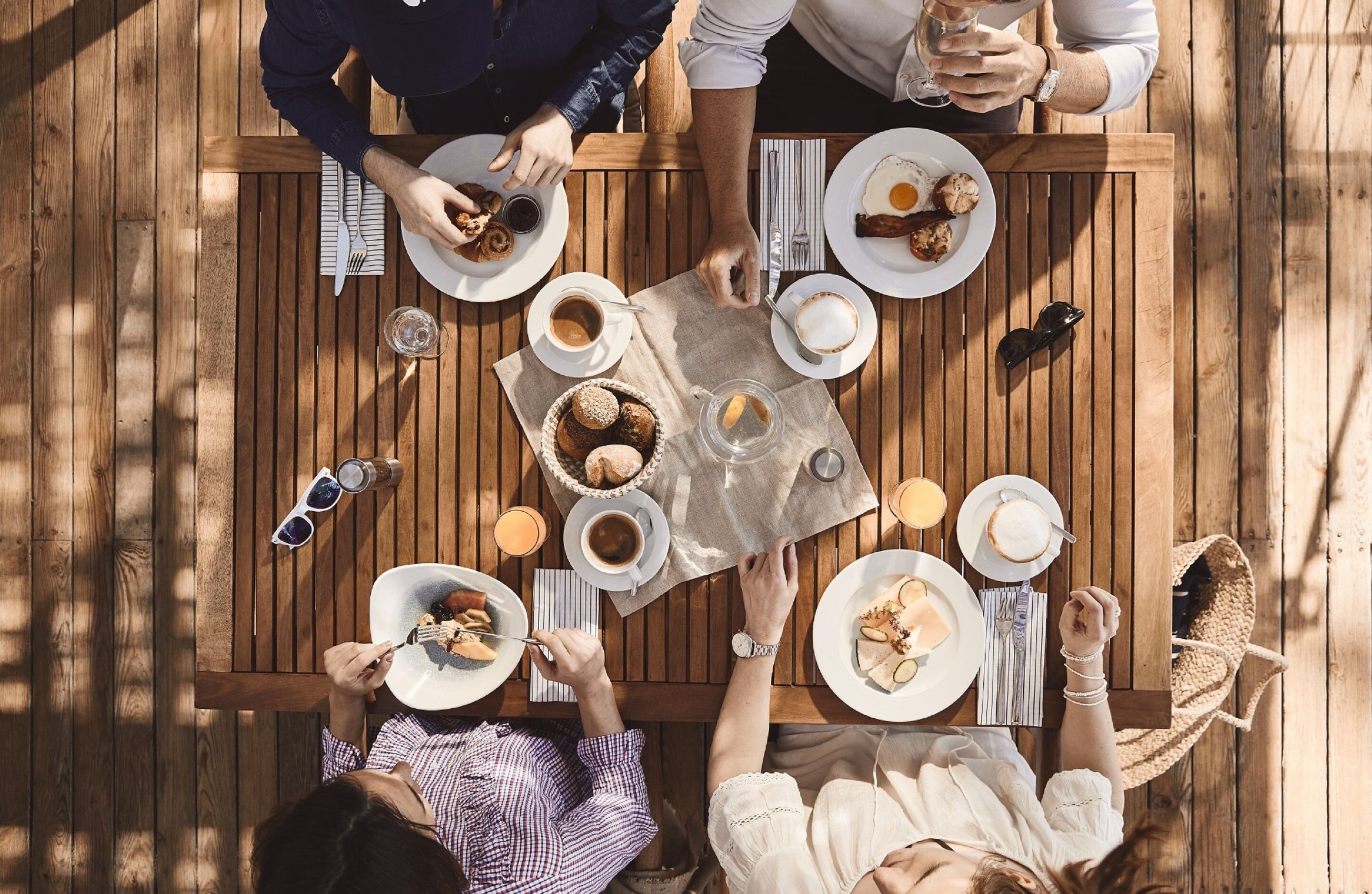 Petit déjeuner buffet compris tous les jours