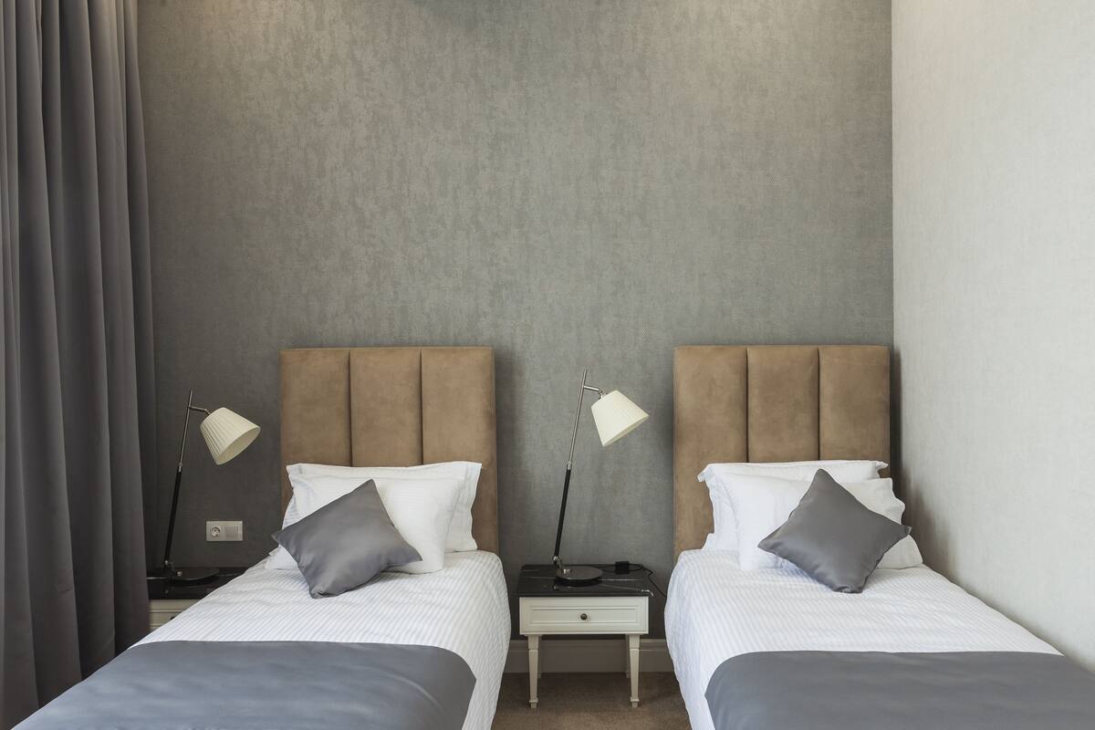 Minibar, in-room safe, desk, blackout curtains