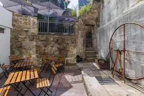 Restauration en plein air
