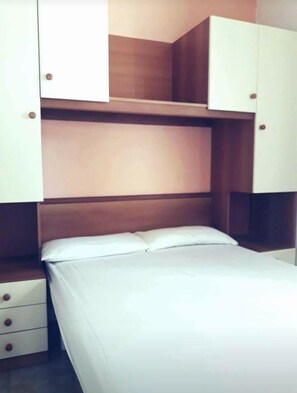 Blackout curtains, rollaway beds, bed sheets