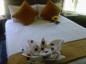 双人房 | 特色家居、熨斗/熨板、免费 WiFi、床单