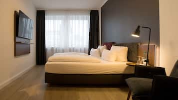 1 Schlafzimmer, Allergikerbettwaren, Minibar, Zimmersafe