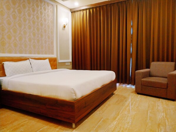 Deluxe Room, 1 Large Twin Bed, Non Smoking | Desk, laptop workspace, blackout drapes, free WiFi - Nilay Residency (Bhubaneshwar)
