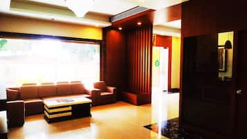 Sitzecke in der Lobby