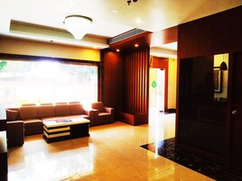 Zona de estar del vestíbulo