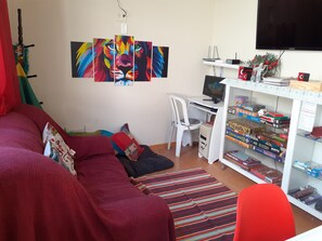 Living room - DS Hostel (Rio de Janeiro)