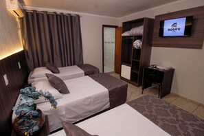 1 habitación, minibar, cortinas blackout y insonorización