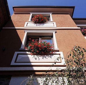 Fachada de la propiedad