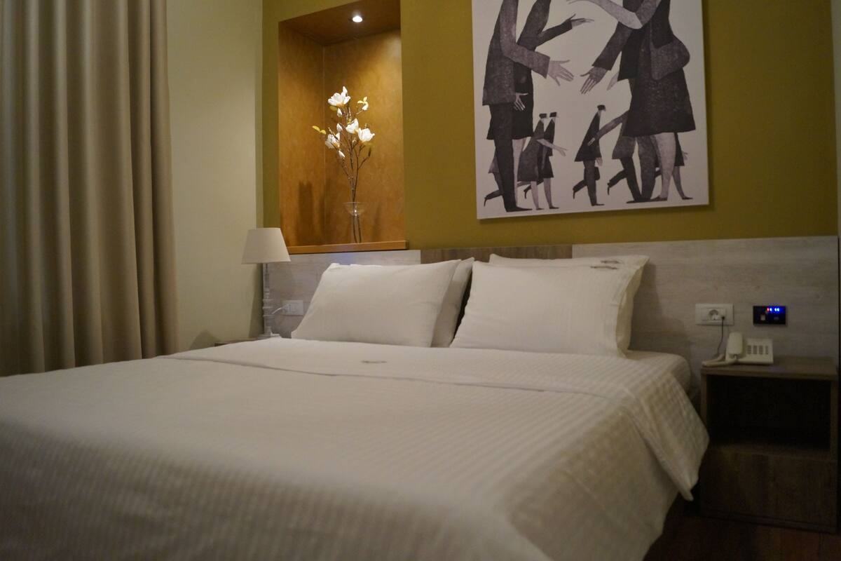 Comfort Double or Twin Room, Garden View | Down comforters, desk, soundproofing, rollaway beds (surcharge)