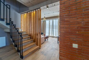 别墅, 3 间卧室 | 办公桌、隔音、熨斗/熨衣板、免费 WiFi