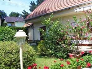 Terrace/patio - Erika Apartmanházak (Hévíz)