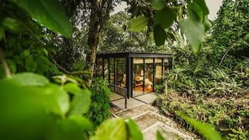 全景客房, 花園景觀 (Aviarios) | 1 間臥室、高級寢具、迷你吧、客房內保險箱