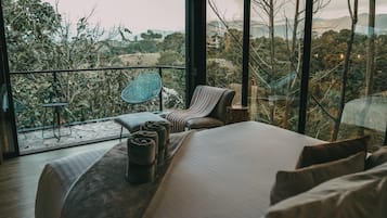 Rom (Aviarias King) | Sengetøy av topp kvalitet, minibar og safe på rommet