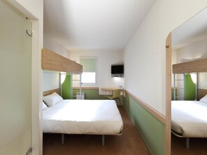 1 bedroom, desk, laptop workspace, iron/ironing board