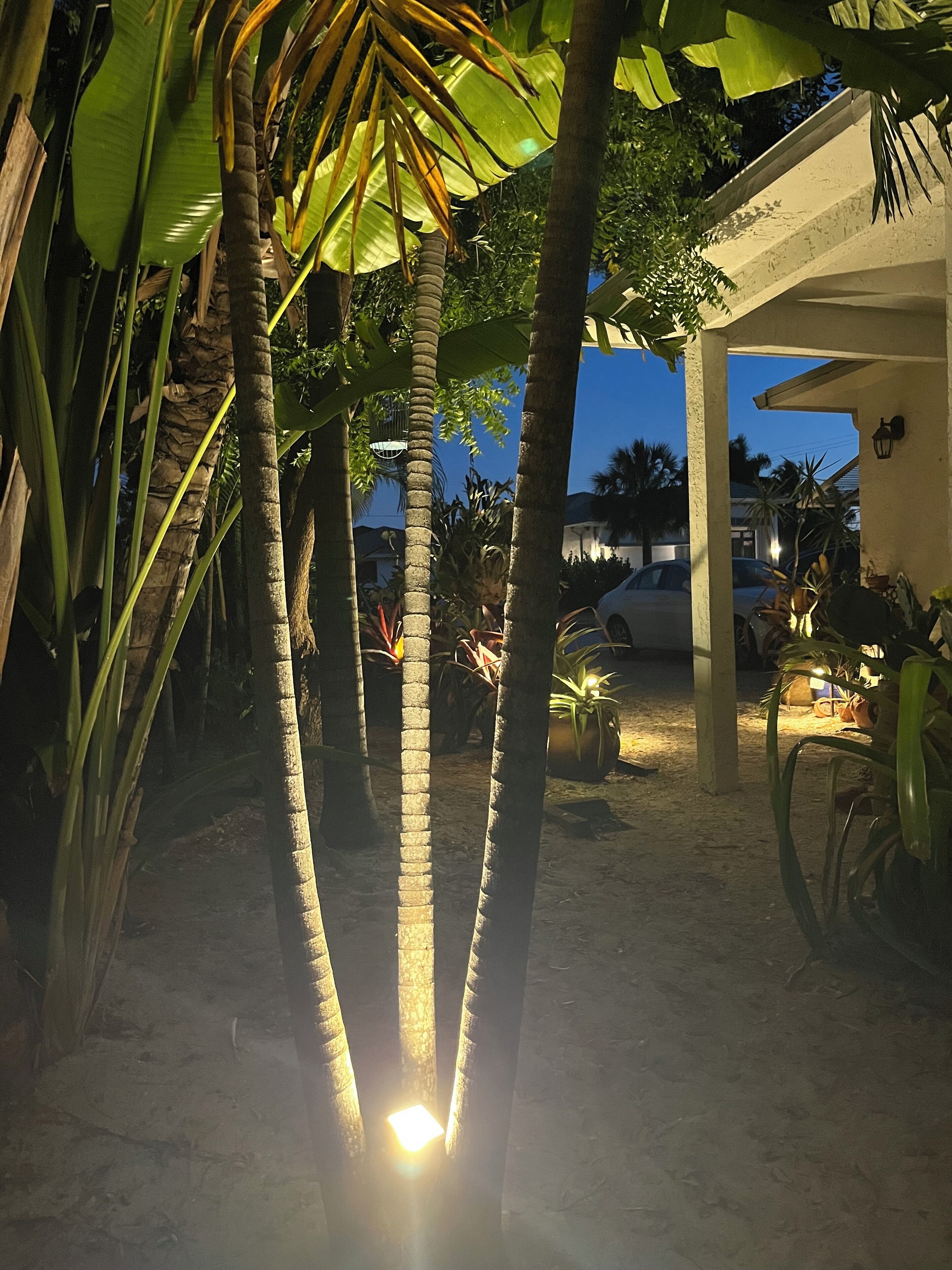 Overnattingsstedets uteområder