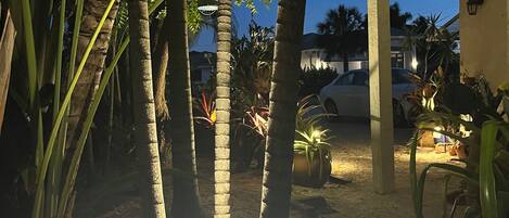 Overnattingsstedets uteområder