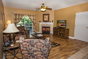 Condo, Multiple Beds (Bear Crossing 202) | Living area - Bear Crossing 202 (Pigeon Forge)