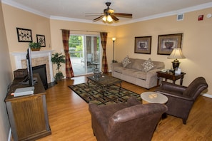 House, Multiple Beds | Living area