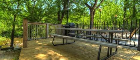 Condo, Multiple Beds (Cedar Lodge 102) | Terrace/patio