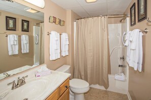 Condo, Multiple Beds (Whispering Pines 102HC) | Bathroom - Whispering Pines 102hc (Pigeon Forge)