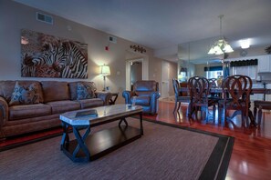 Condo, Multiple Beds (Whispering Pines 213) | Living area