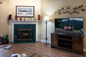 Condo, Multiple Beds (Whispering Pines 232) | Living room | Flat-screen TV - Whispering Pines 232 (Pigeon Forge)