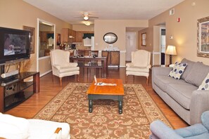 Condo, Multiple Beds (Whispering Pines 244) | Living room