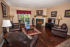 Condo, Multiple Beds (Whispering Pines 444) | 2 bedrooms, iron/ironing board, free WiFi