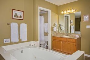 Condo, Multiple Beds (Whispering Pines 453) | Bathroom | Hair dryer