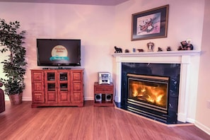 Condo, Multiple Beds (Whispering Pines 611) | Fireplace