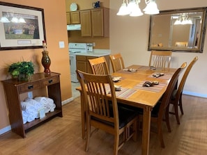 Condo, Multiple Beds (Whispering Pines 631) | Private kitchen | Cookware/dishes/utensils