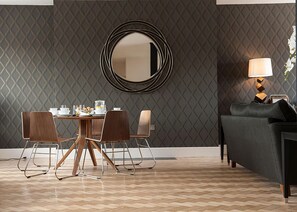 Two-Bedroom Apartment | Living area - The Halston (Carlisle)