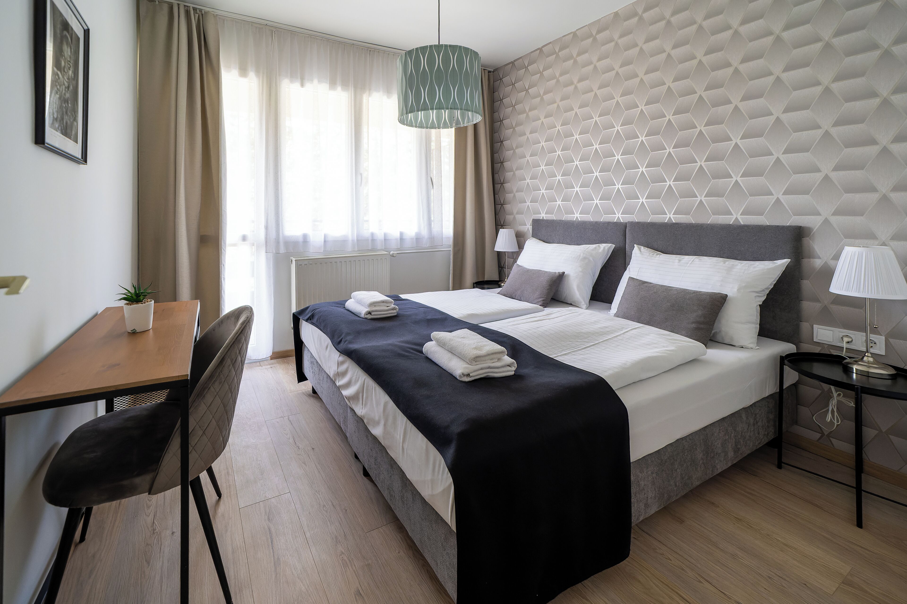 Superior Apartment | In-room safe, blackout drapes, bed sheets, wheelchair access