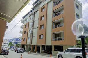 Fachada de la propiedad