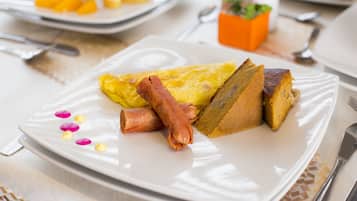 Petit déjeuner buffet compris tous les jours