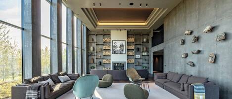 Lobby sitting area