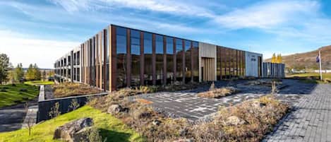 Façade de l’hébergement