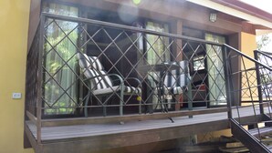 Villa, 2 Double Beds, Non Smoking, Garden View | Terrace/patio - Poolside Villa in Escazu (San Antonio)