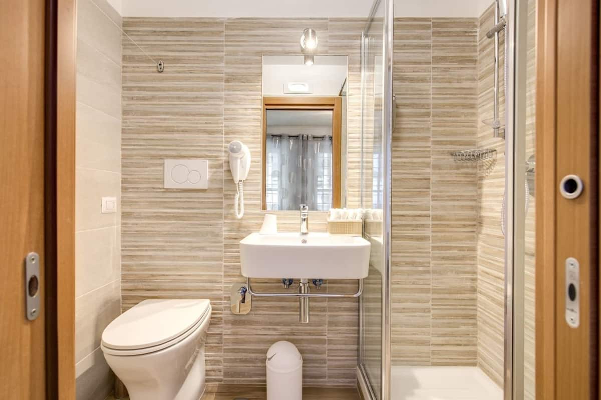 Leilighet, 1 enkeltseng (Retro'ROOM/SINGOLA/VATICANO/1pax - Ap) | Bad
