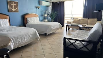 Iron/ironing board, WiFi, bed sheets