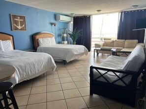 Iron/ironing board, WiFi, bed sheets