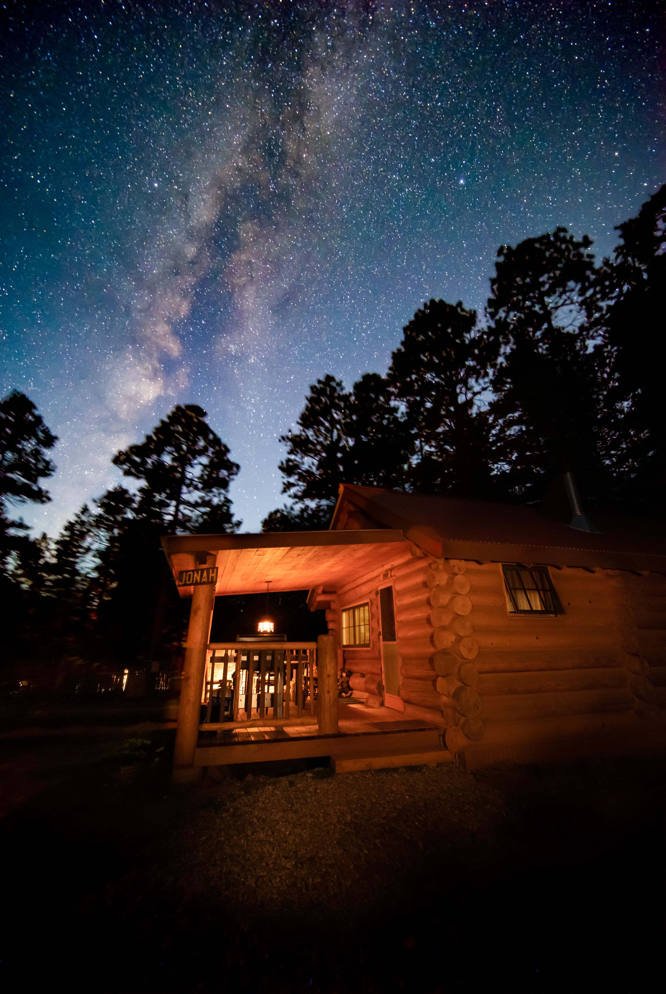 Front of property – evening/night