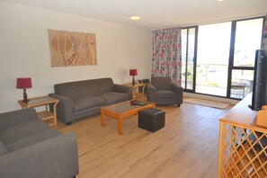 Una televisión, un reproductor de DVD