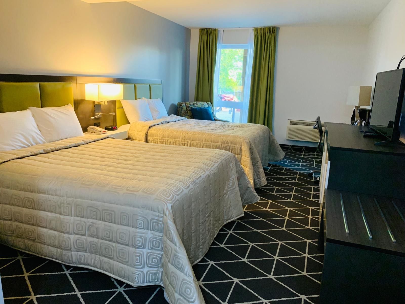 Luxury Single Room, 2 Queen Beds