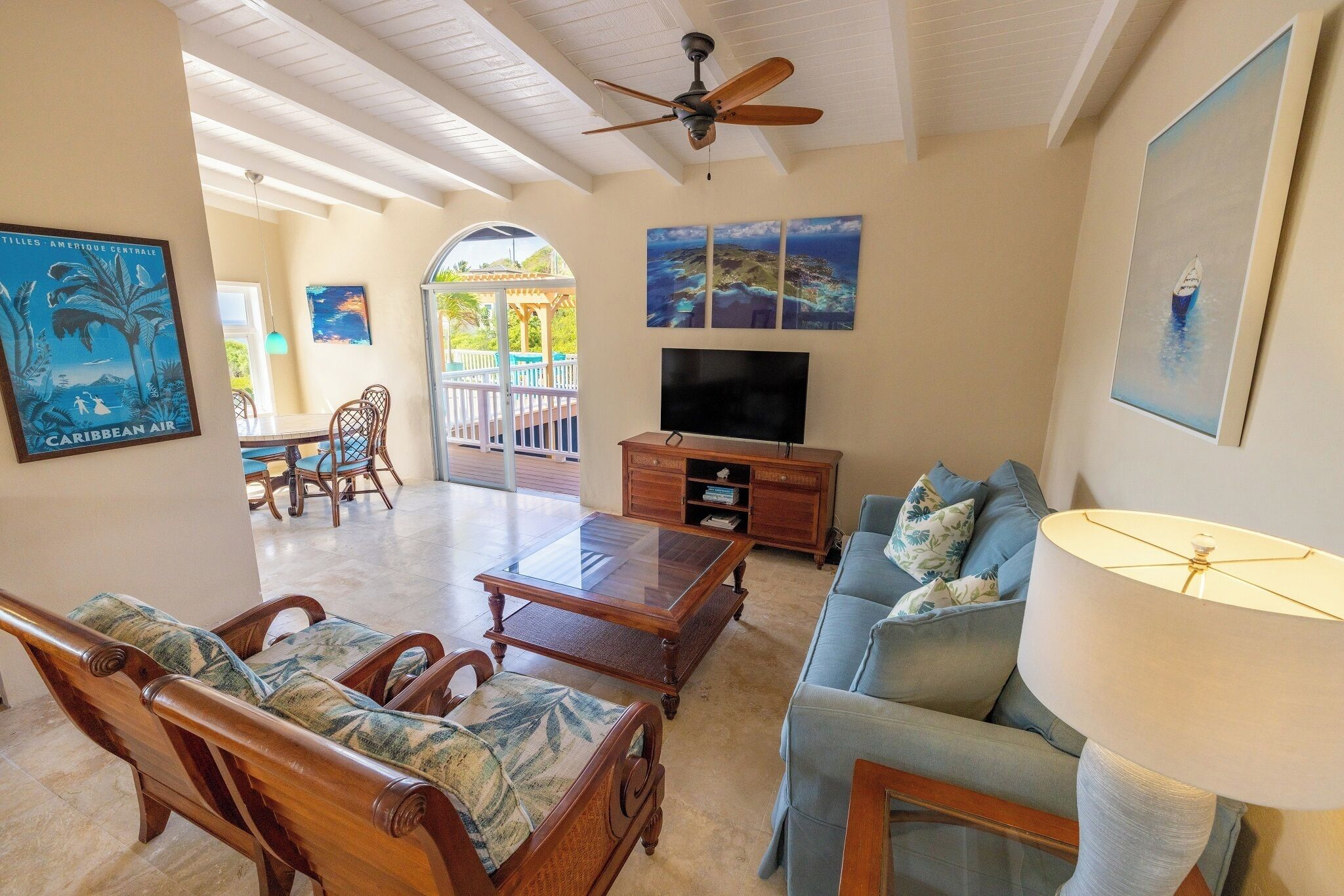 Private Pool Overlooking Ocean, Large Deck On Estate Property.  Great Privacy. - Saint John