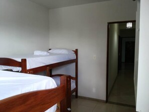 Blackout curtains, iron/ironing board, free WiFi, bed sheets