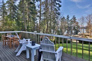 Terrace/patio - 264 - Bird's Eye View Cabin (Freeland)