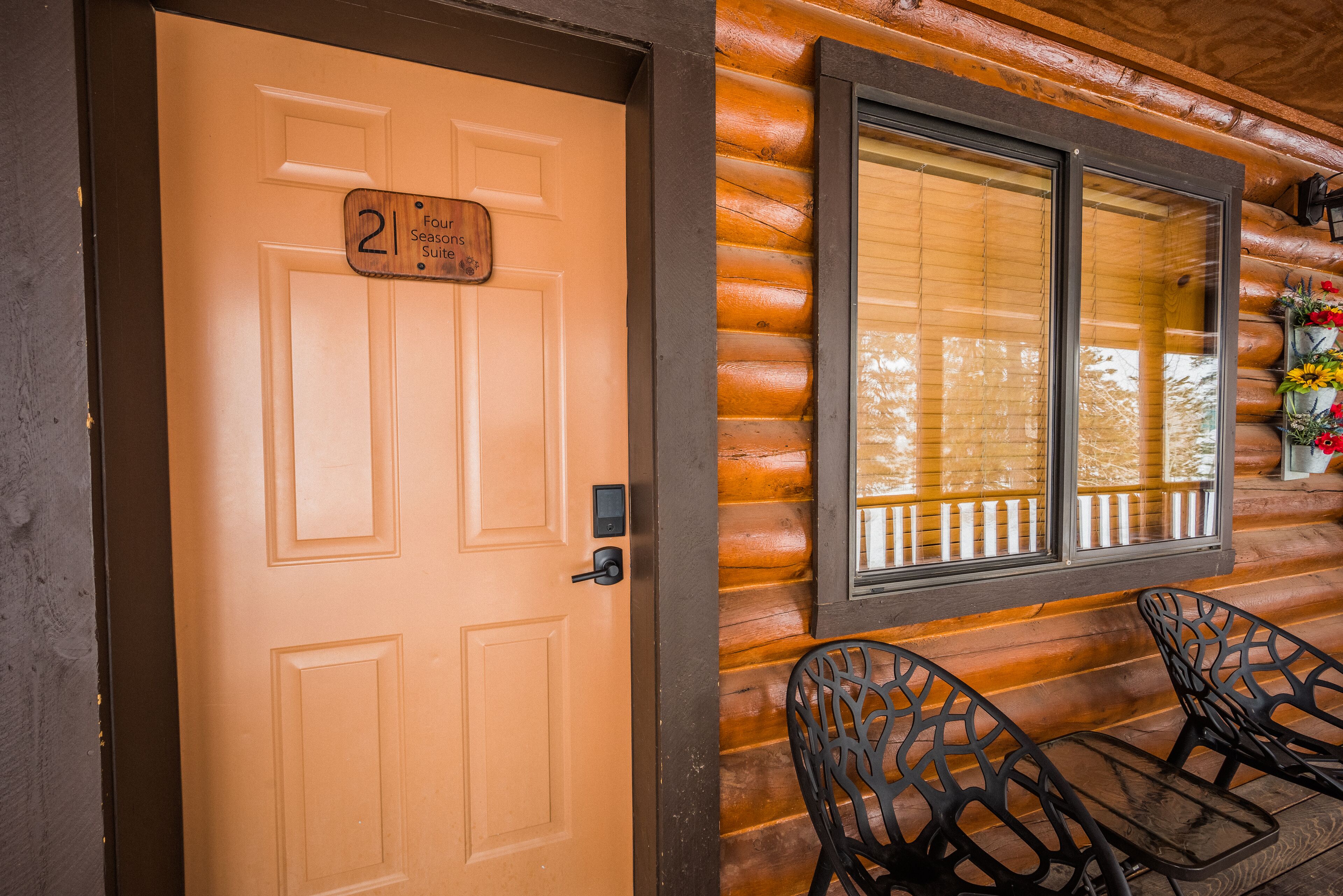 Phòng, 1 giường cỡ king, không hút thuốc, quang cảnh núi | Hiên